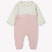 Mayoral Baby Girls Playsuit  Light Pink