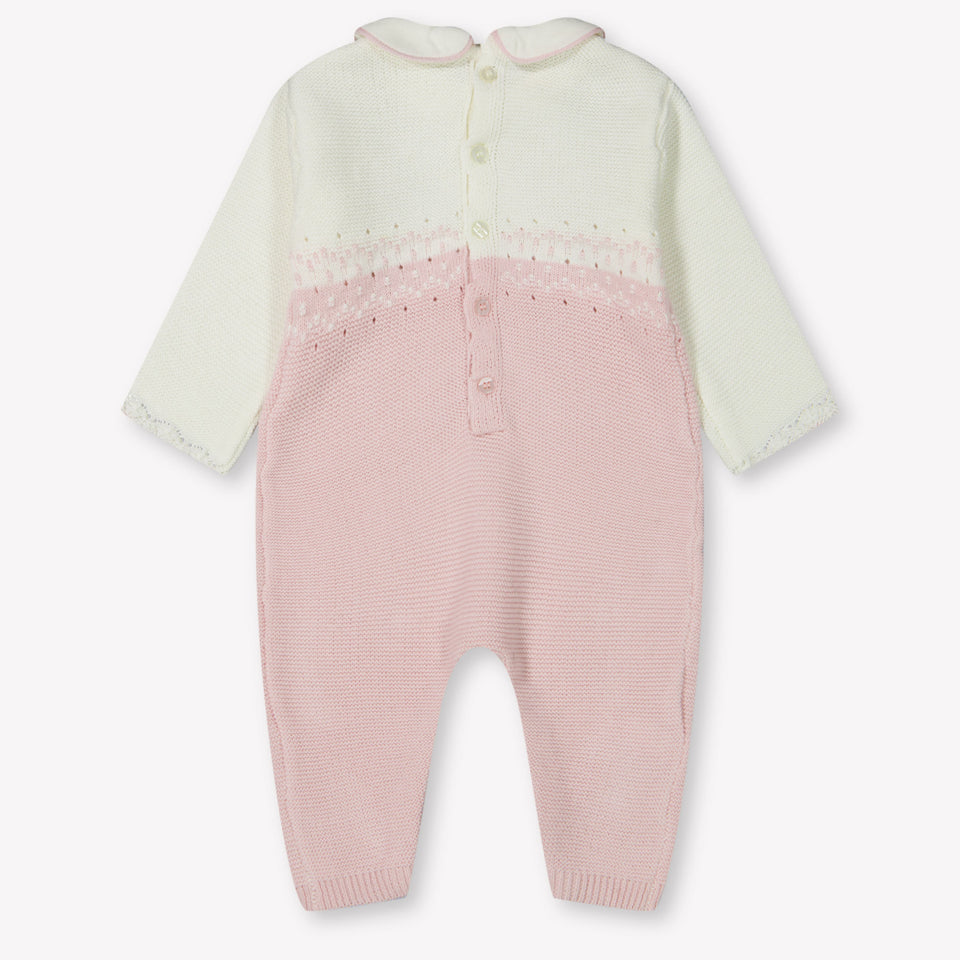 Mayoral Baby Girls Playsuit  Light Pink