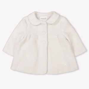 Mayoral Bébé Filles Veste d'hiver en blanc