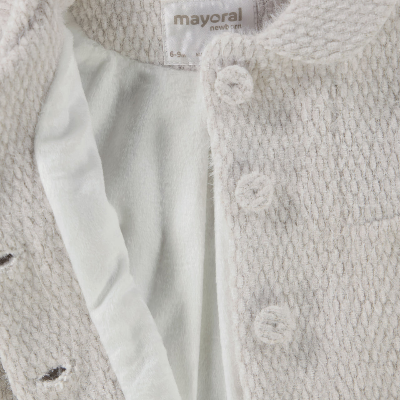 Mayoral Bébé Filles Veste d'hiver en blanc