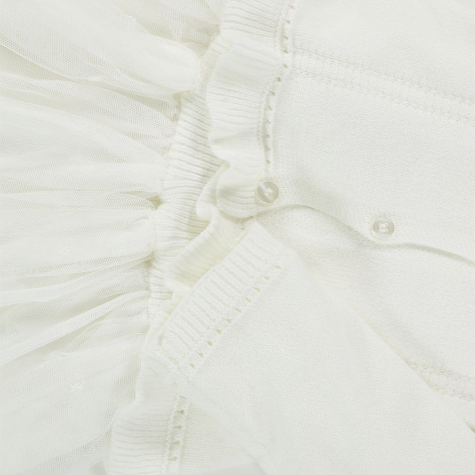 Mayoral Baby Girls Set  Offwhite