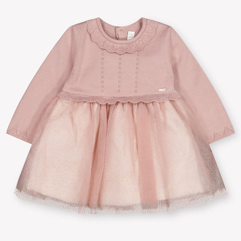 Mayoral Baby Meisjes Jurk In Licht Roze