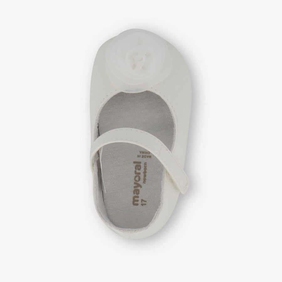 Mayoral Bébé Filles Chaussures en blanc