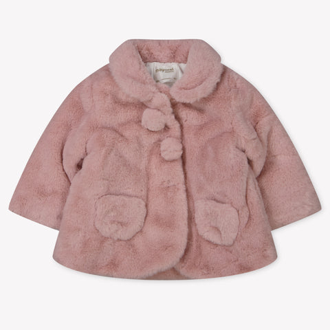 Mayoral Bébé Filles Veste en fausse fourrure Rose