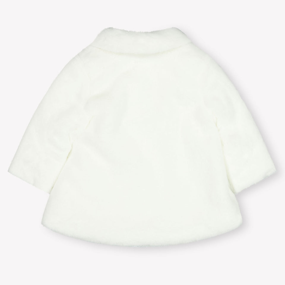 Mayoral Bebé Chicas Chaqueta de piel sintética en Blanco