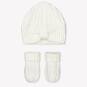 Mayoral Baby Girls Hat  Offwhite
