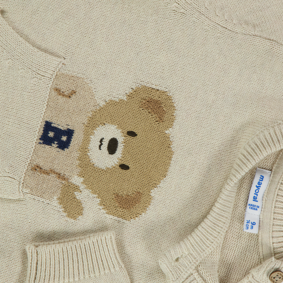 Mayoral Baby Boys Sweater  Beige