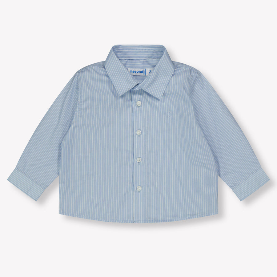 Mayoral Bébé Garçons Chemisier Bleu Clair