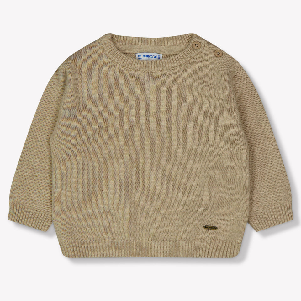 Mayoral Baby Boys Sweater  Beige