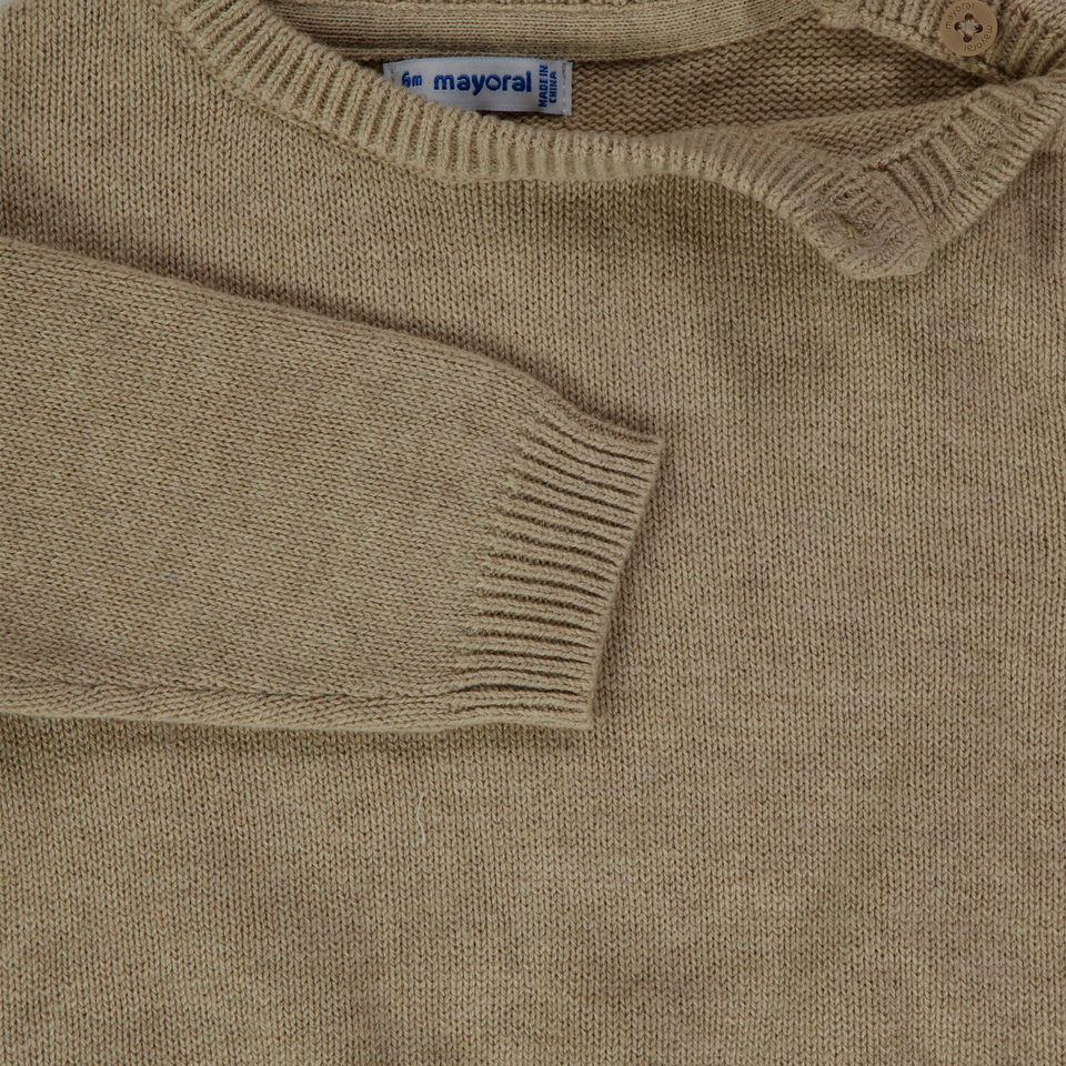Mayoral Baby Boys Sweater  Beige