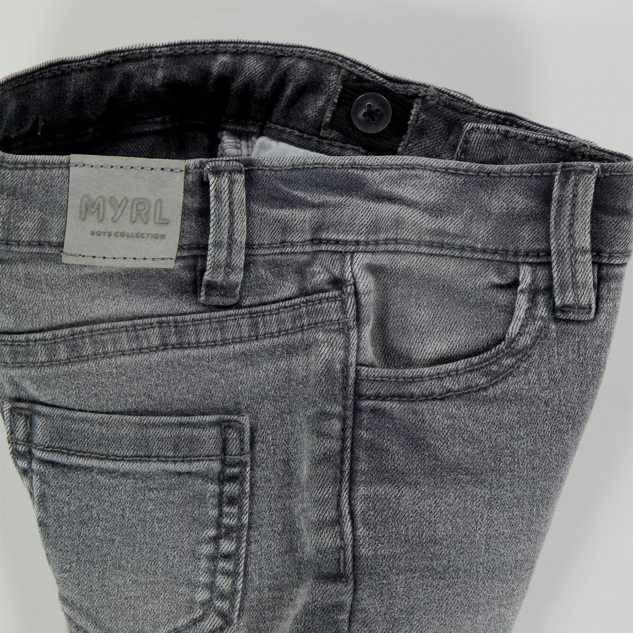 Mayoral Baby Jungen Jeans Grau