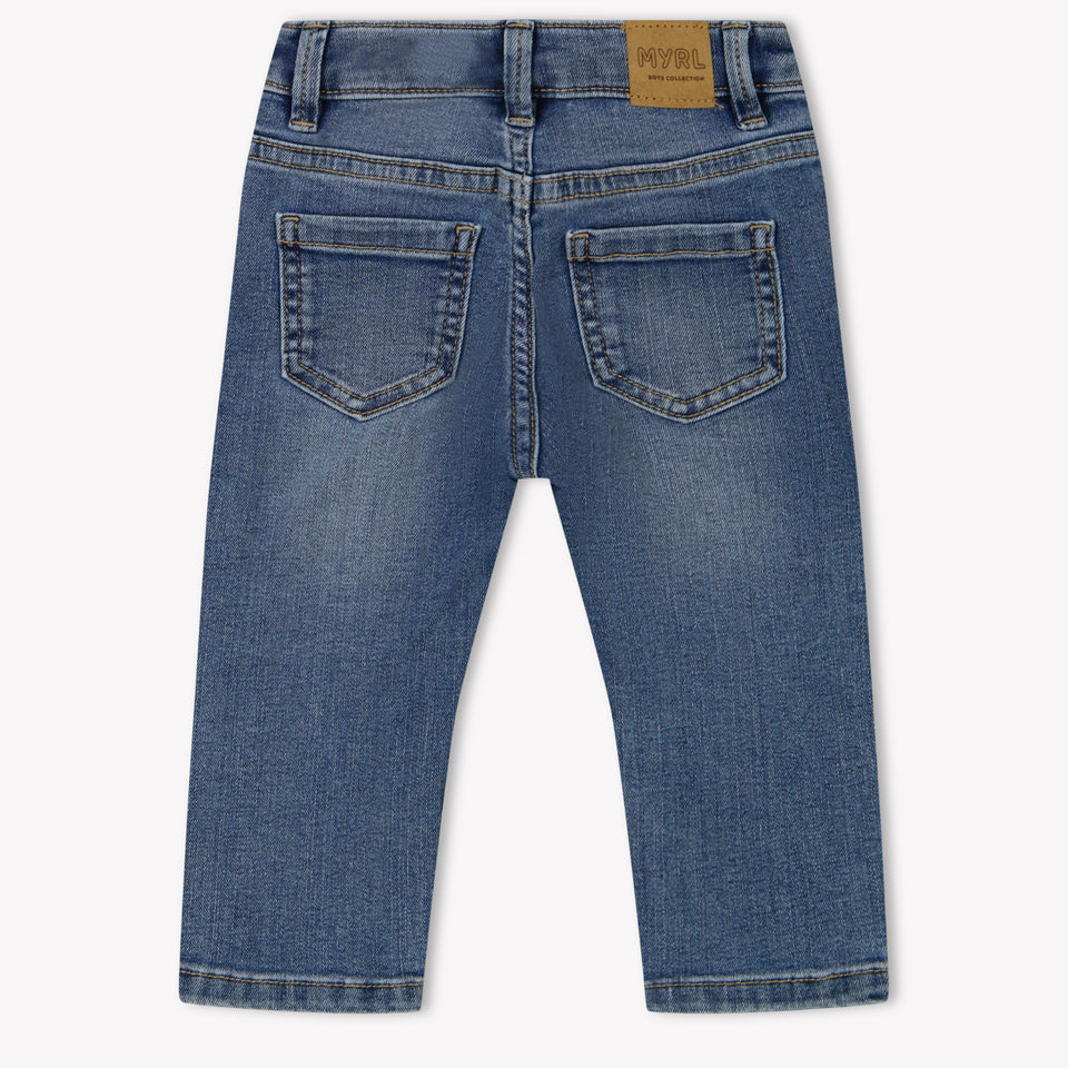 Mayoral Baby Jongens Jeans In Blauw