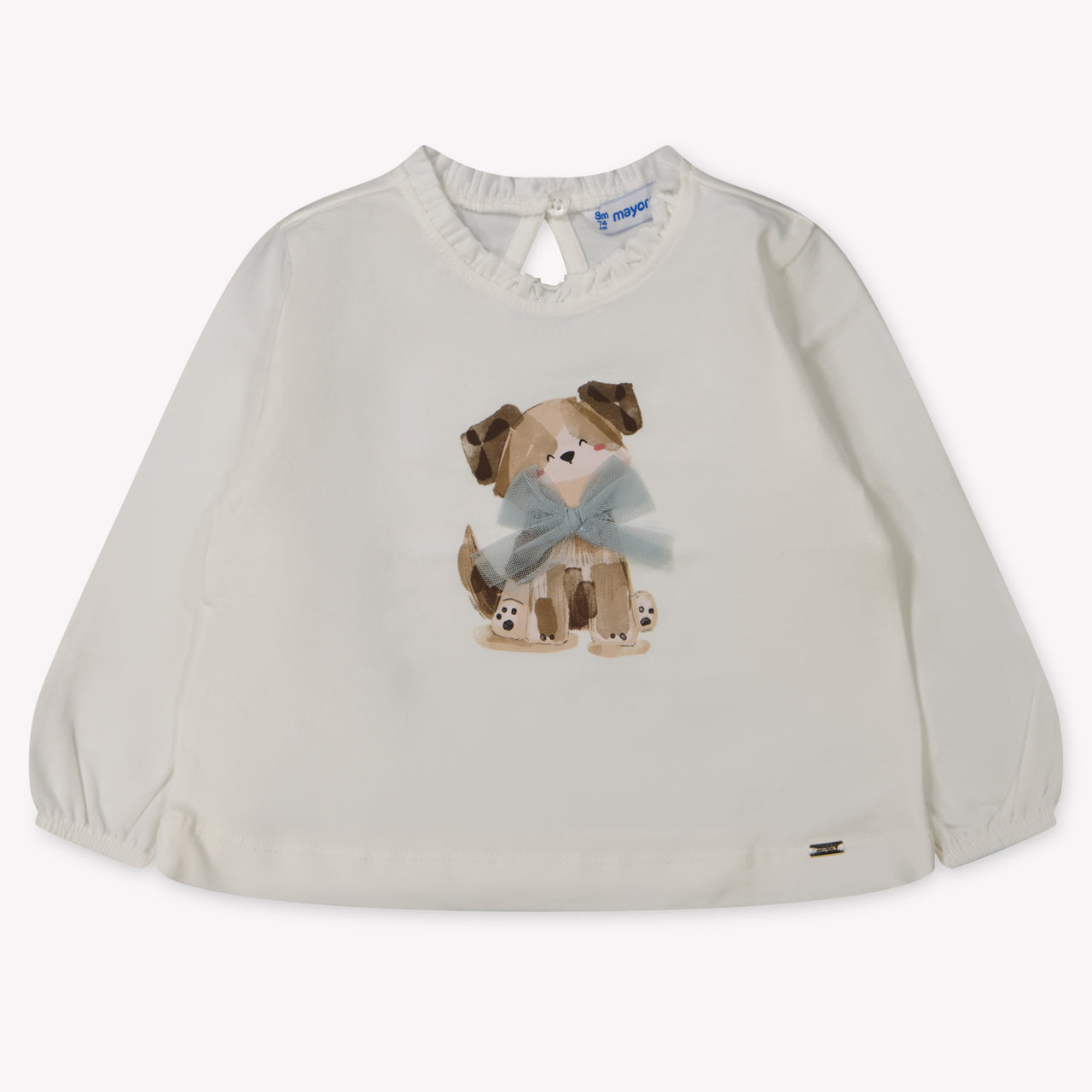 Mayoral Bébé Filles T-shirt en blanc