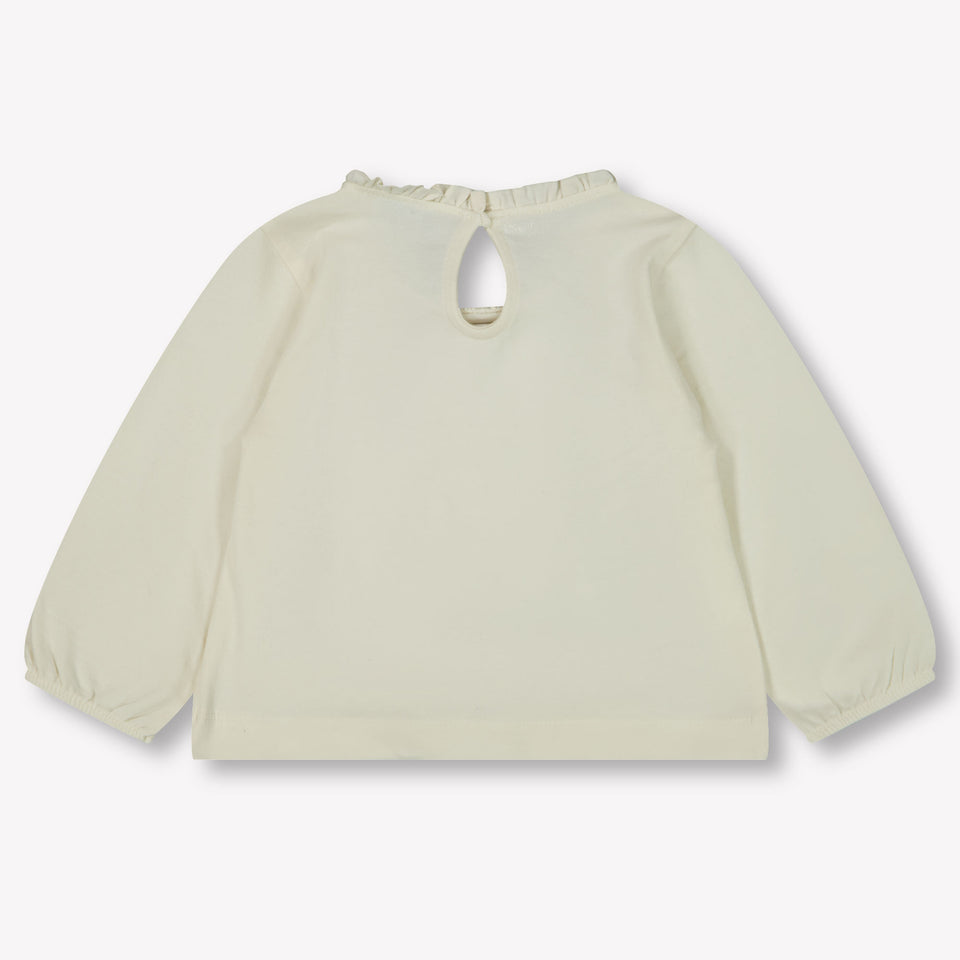 Mayoral Bambino Ragazze Maglietta dentro Beige Chiaro