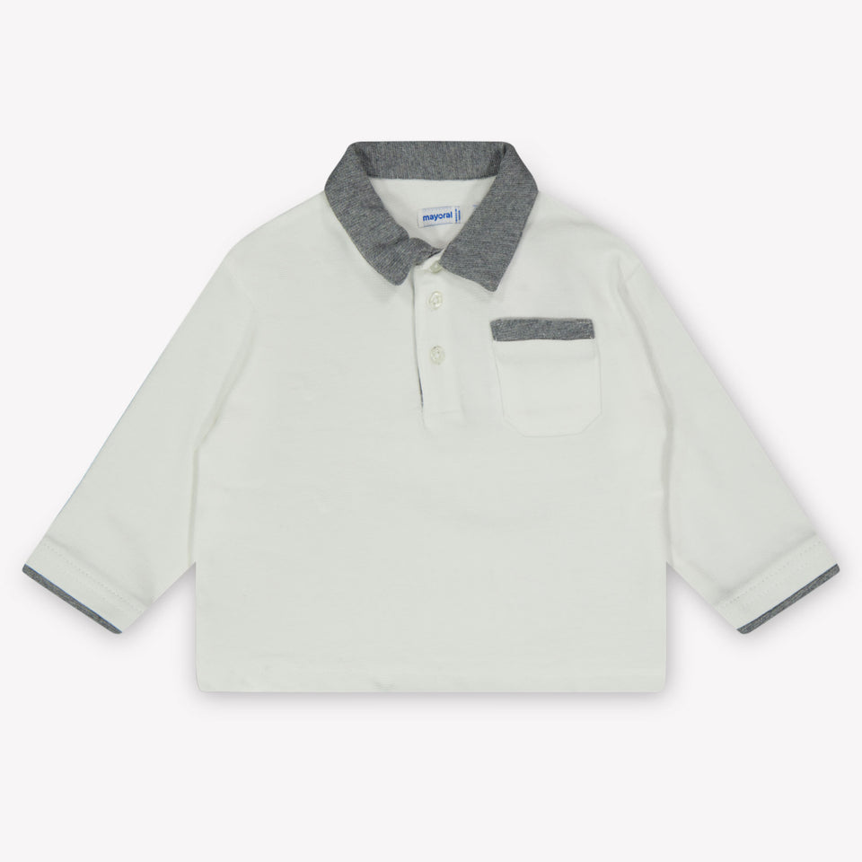 Mayoral Baby Jungen Polo Grauweiß