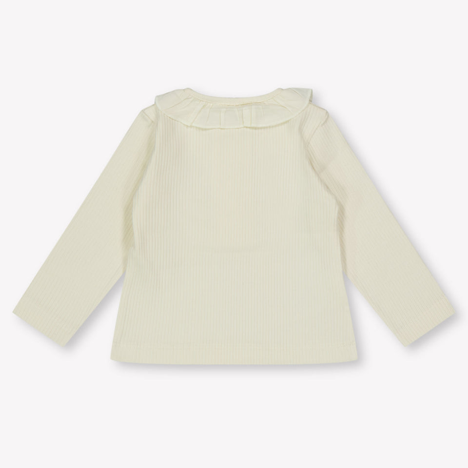 Mayoral Baby Girls Polo  Light Beige