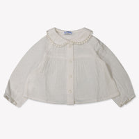 Mayoral Bébé Filles Blouse en blanc