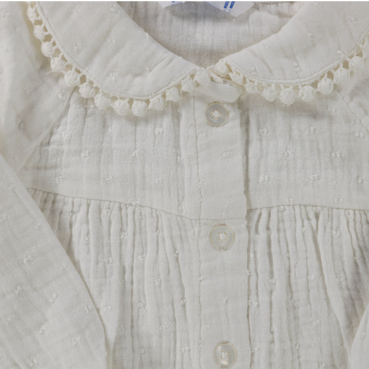 Mayoral Bébé Filles Blouse en blanc