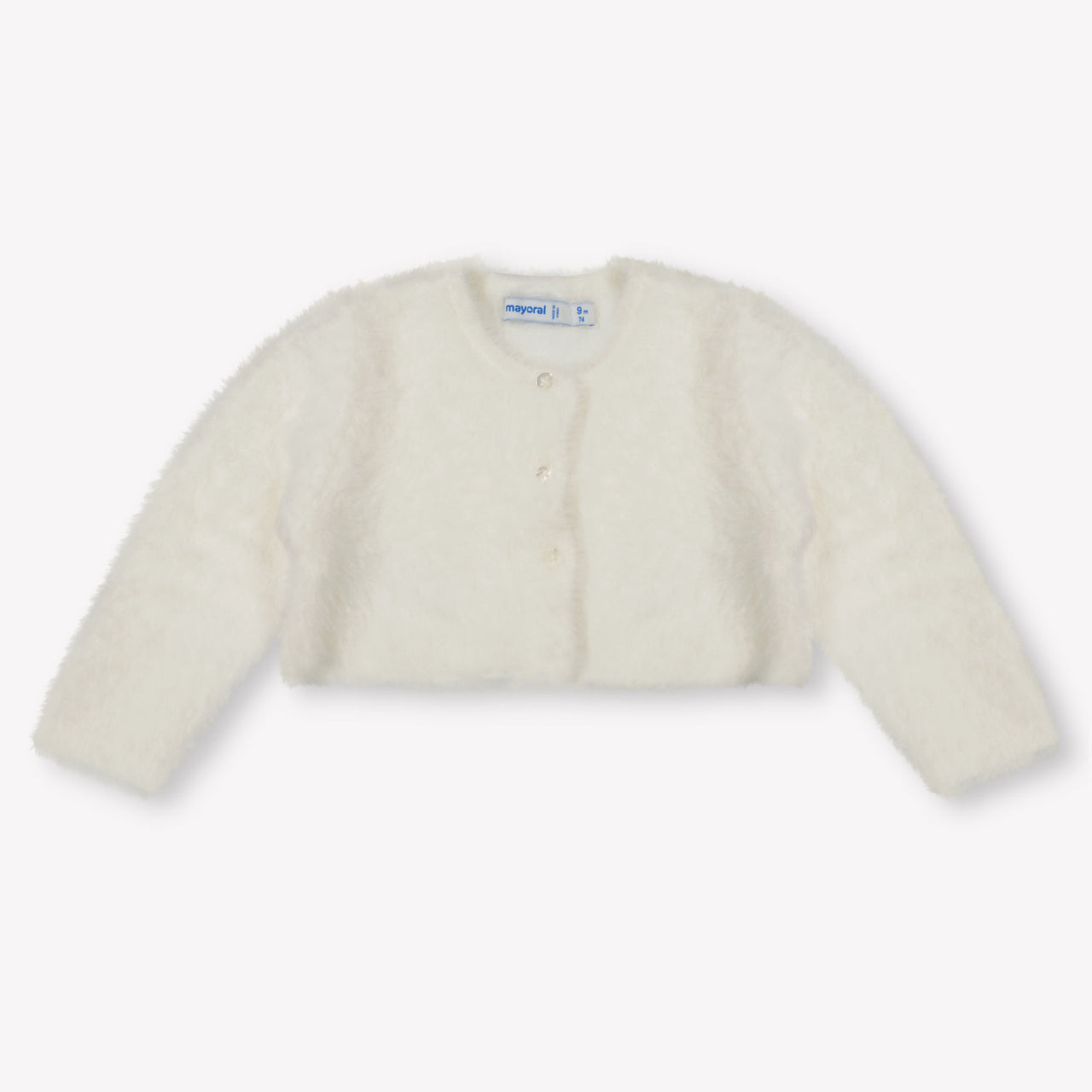 Mayoral Bambino Ragazze Maglia Off White
