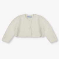Mayoral Bambino Ragazze Maglia Off White