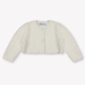 Mayoral Bambino Ragazze Maglia Off White