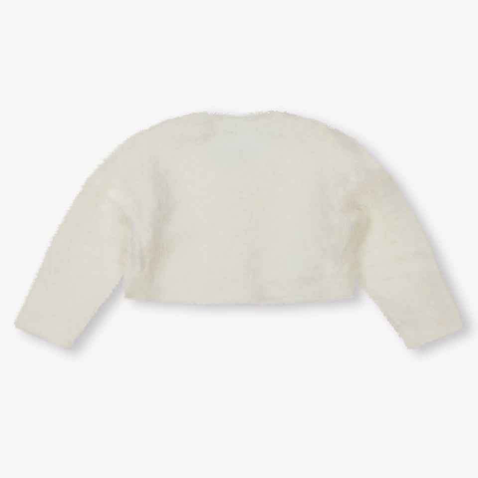 Mayoral Baby Meisjes Vest In Off White