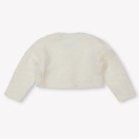 Mayoral Bambino Ragazze Maglia Off White