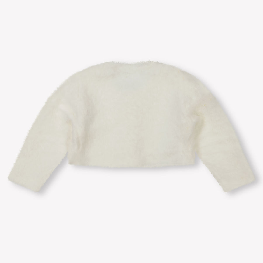 Mayoral Bambino Ragazze Maglia Off White