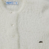 Mayoral Bambino Ragazze Maglia Off White