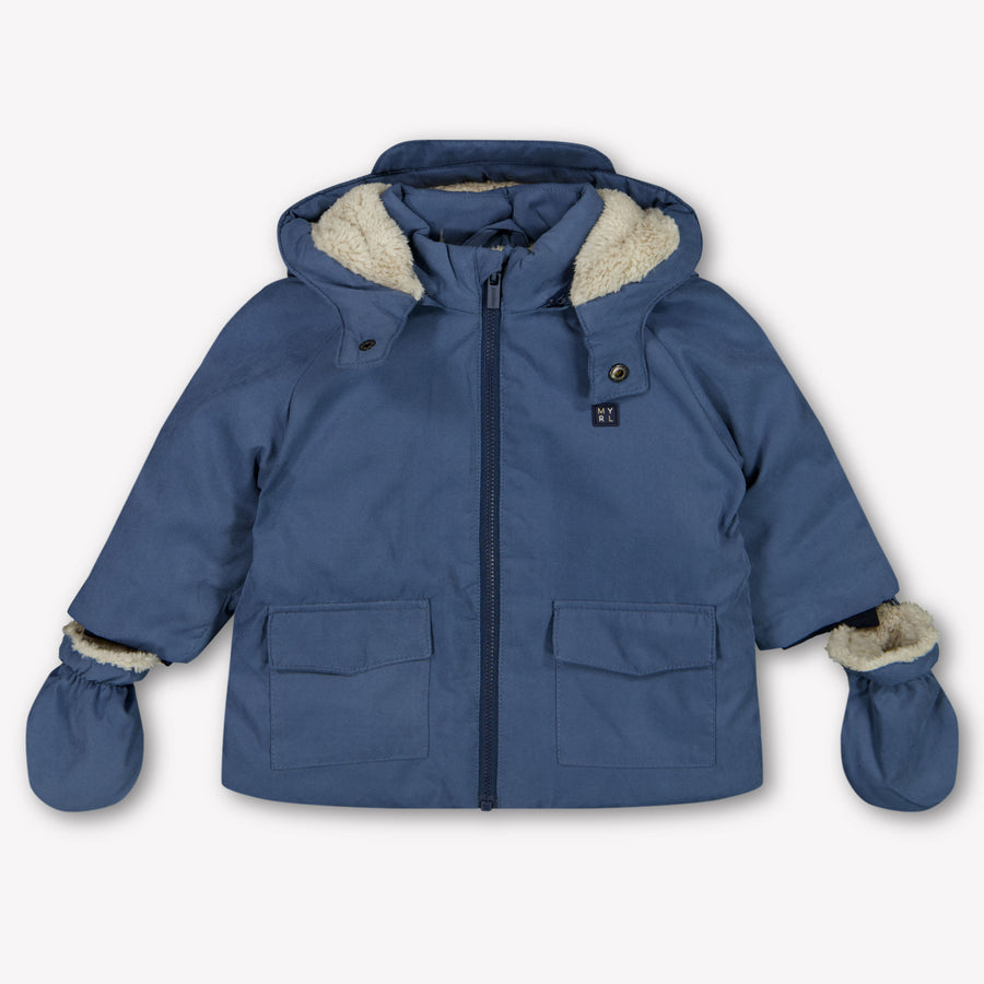 Mayoral Bébé Garçons Manteaux d'hiver Bleu