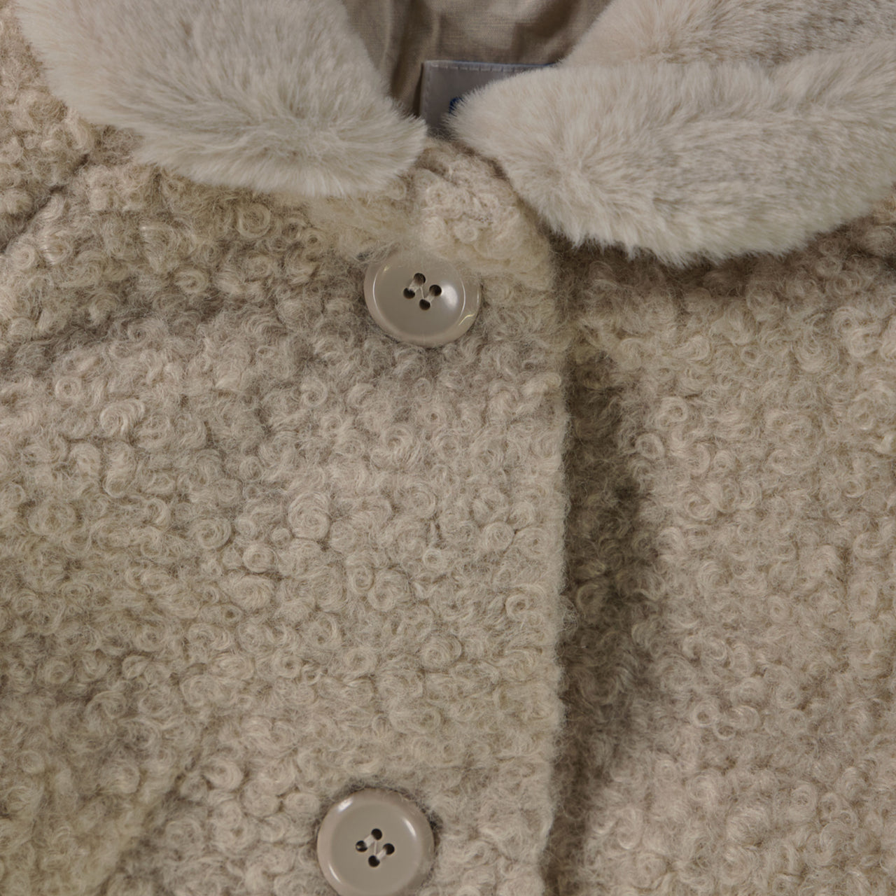 Mayoral Bébé Filles Manteaux d'hiver Beige Clair
