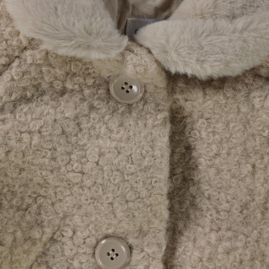 Mayoral Bébé Filles Manteaux d'hiver Beige Clair