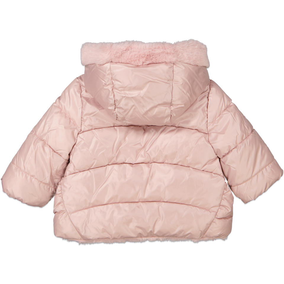 Mayoral Baby Meisjes Winterjas In Licht Roze