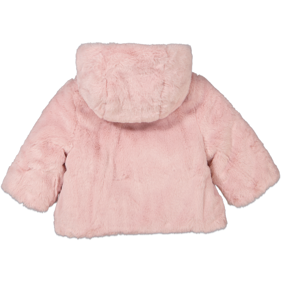 Mayoral Baby Meisjes Winterjas In Licht Roze