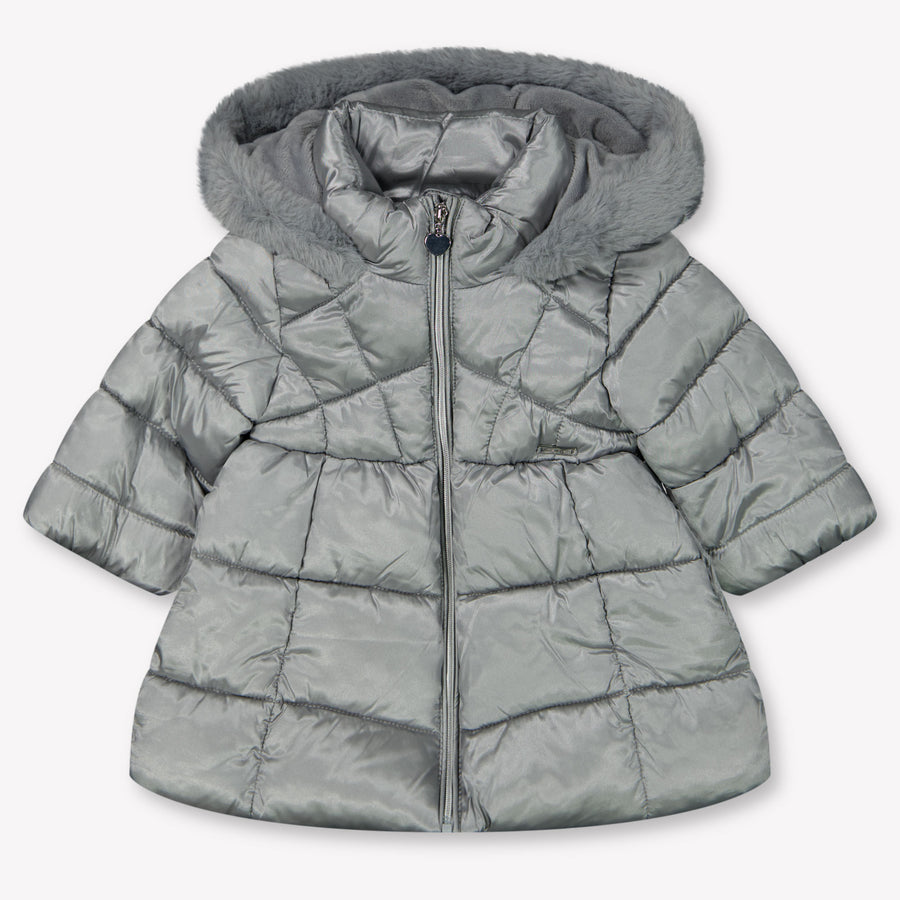 Mayoral Baby Meisjes Winterjassen In Grijs