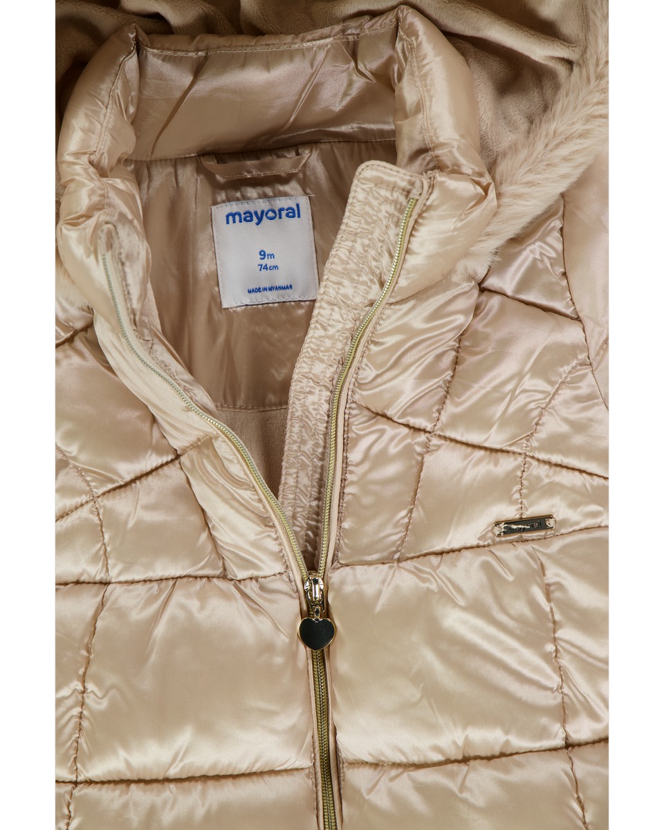 Mayoral Bébé Filles Manteaux d'hiver Beige