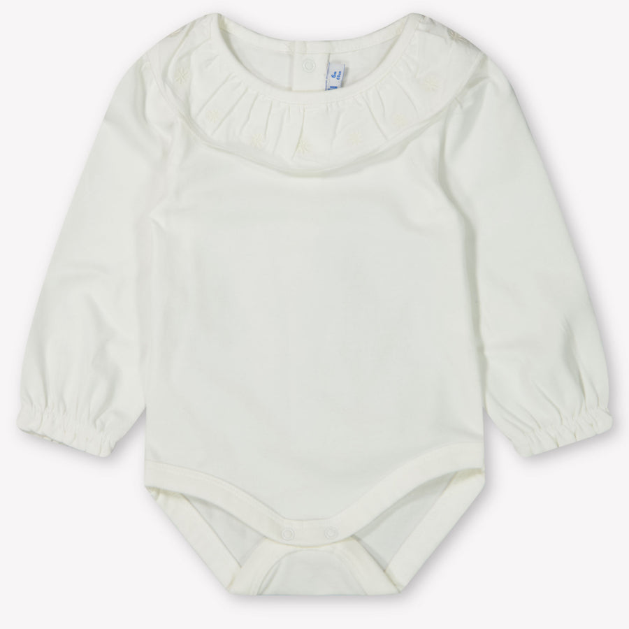 Mayoral Bébé Filles Romper en blanc