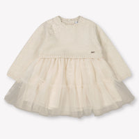 Mayoral Bébé Filles Robe Beige Clair