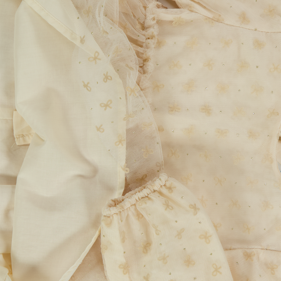 Mayoral Bebé Chicas Vestido Blanco Roto