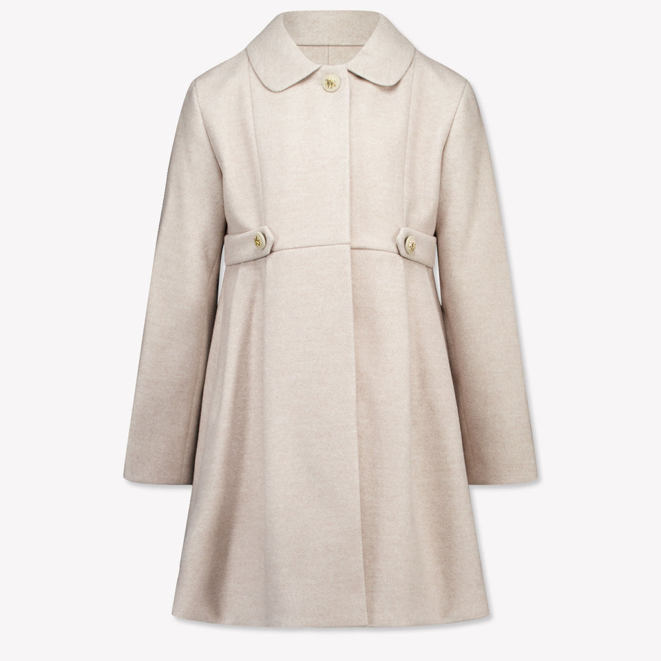 Mayoral Kinder Meisjes Winterjassen In Licht Beige