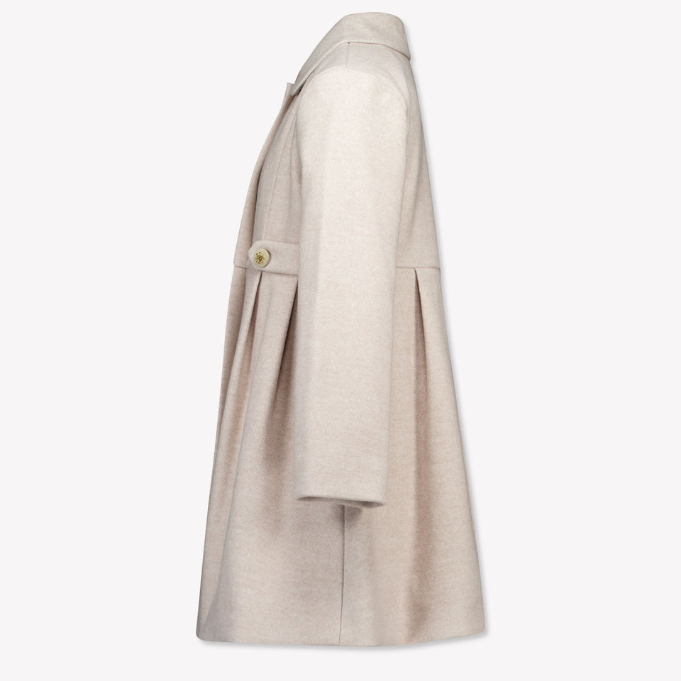 Mayoral Kinder Meisjes Winterjassen In Licht Beige