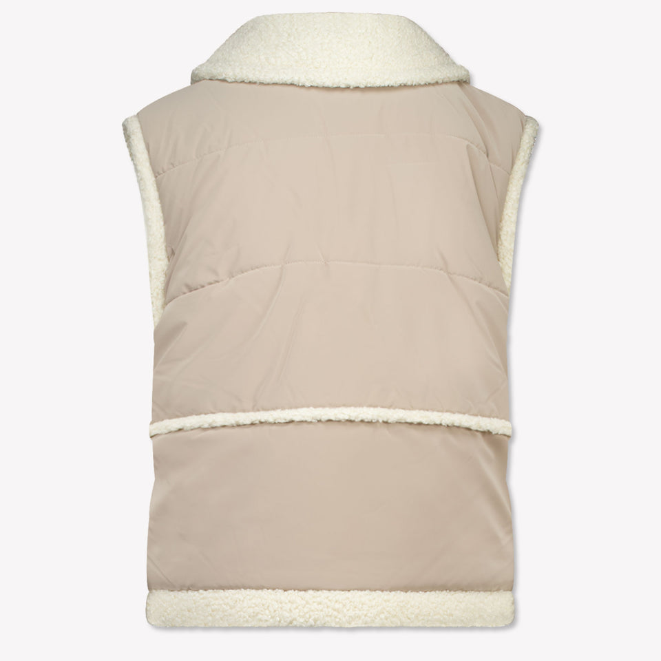 Mayoral Enfant Filles Gilet Beige