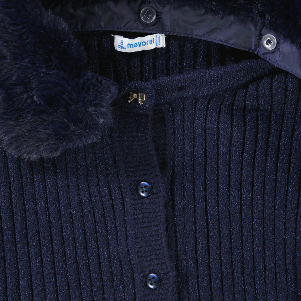 Mayoral Enfant Filles Gilet Navy