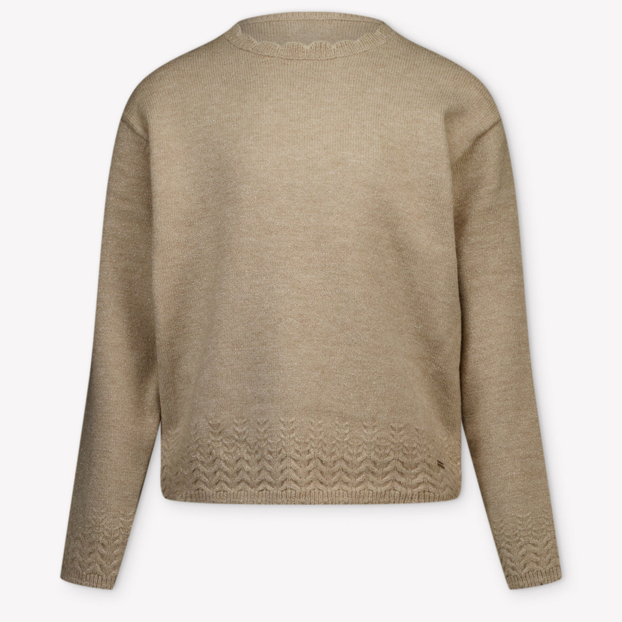 Mayoral Enfant Filles Pull Beige Clair
