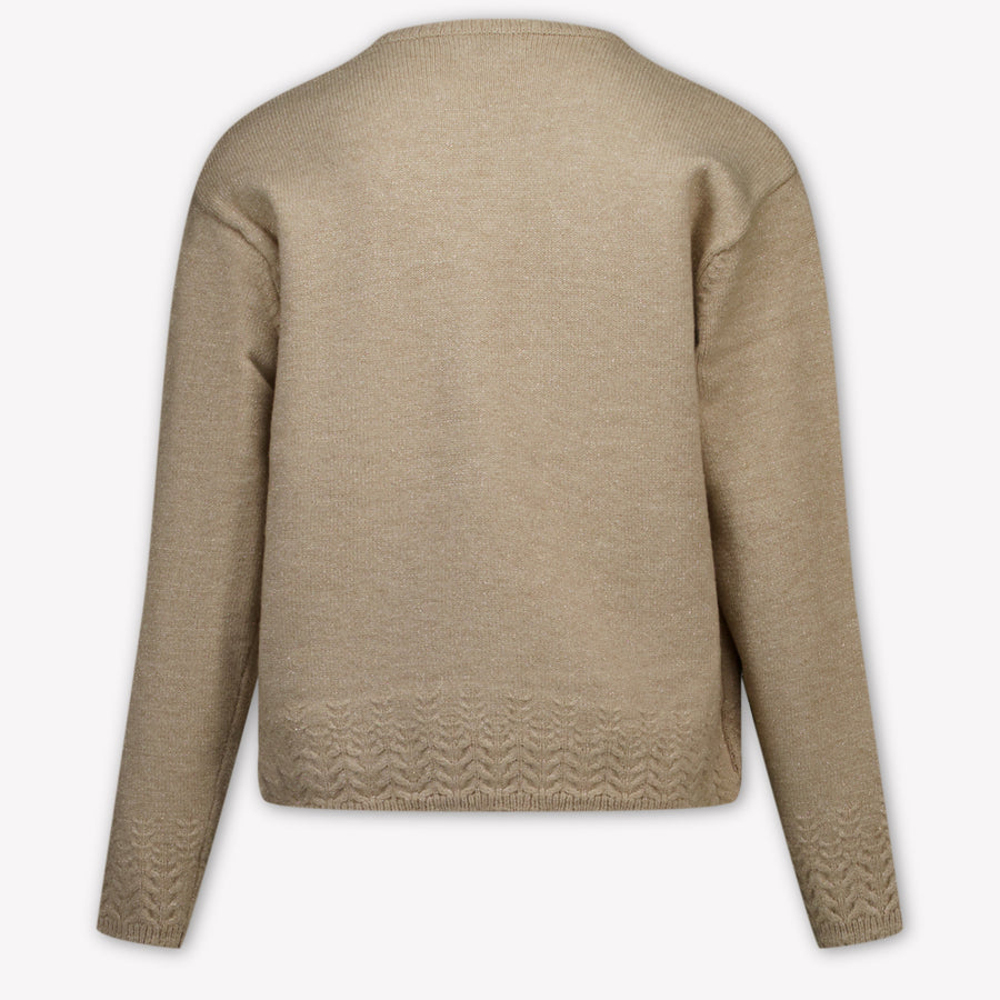Mayoral Enfant Filles Pull Beige Clair