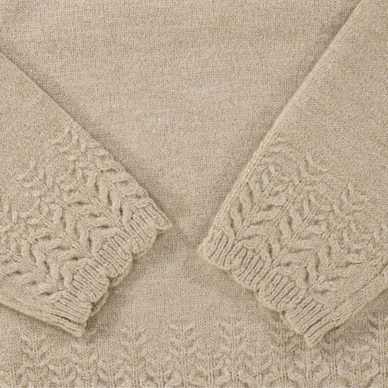 Mayoral Enfant Filles Pull Beige Clair