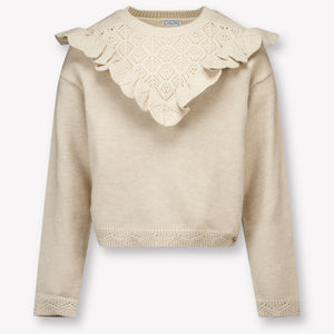 Mayoral Kinder Meisjes Trui In Licht Beige