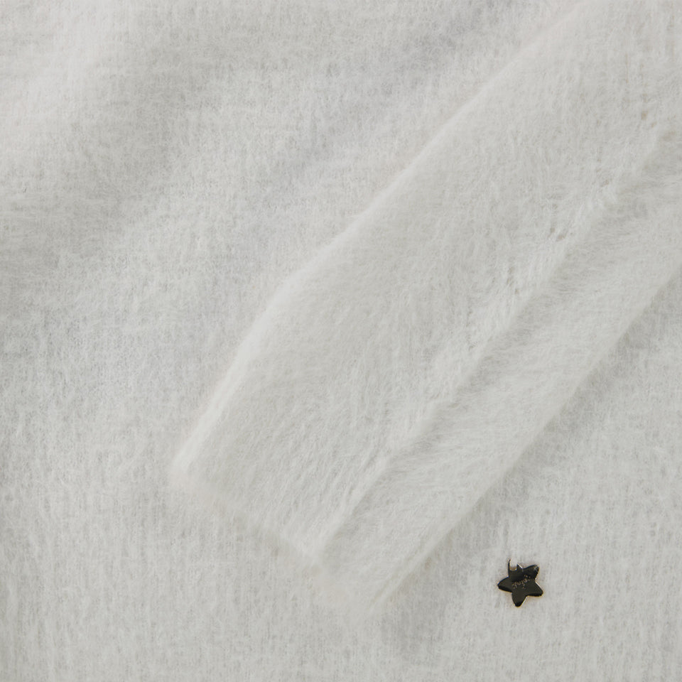 Mayoral Niño Chicas Suéter en Blanco Roto