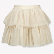 Mayoral Kids Girls Skirt Light Beige