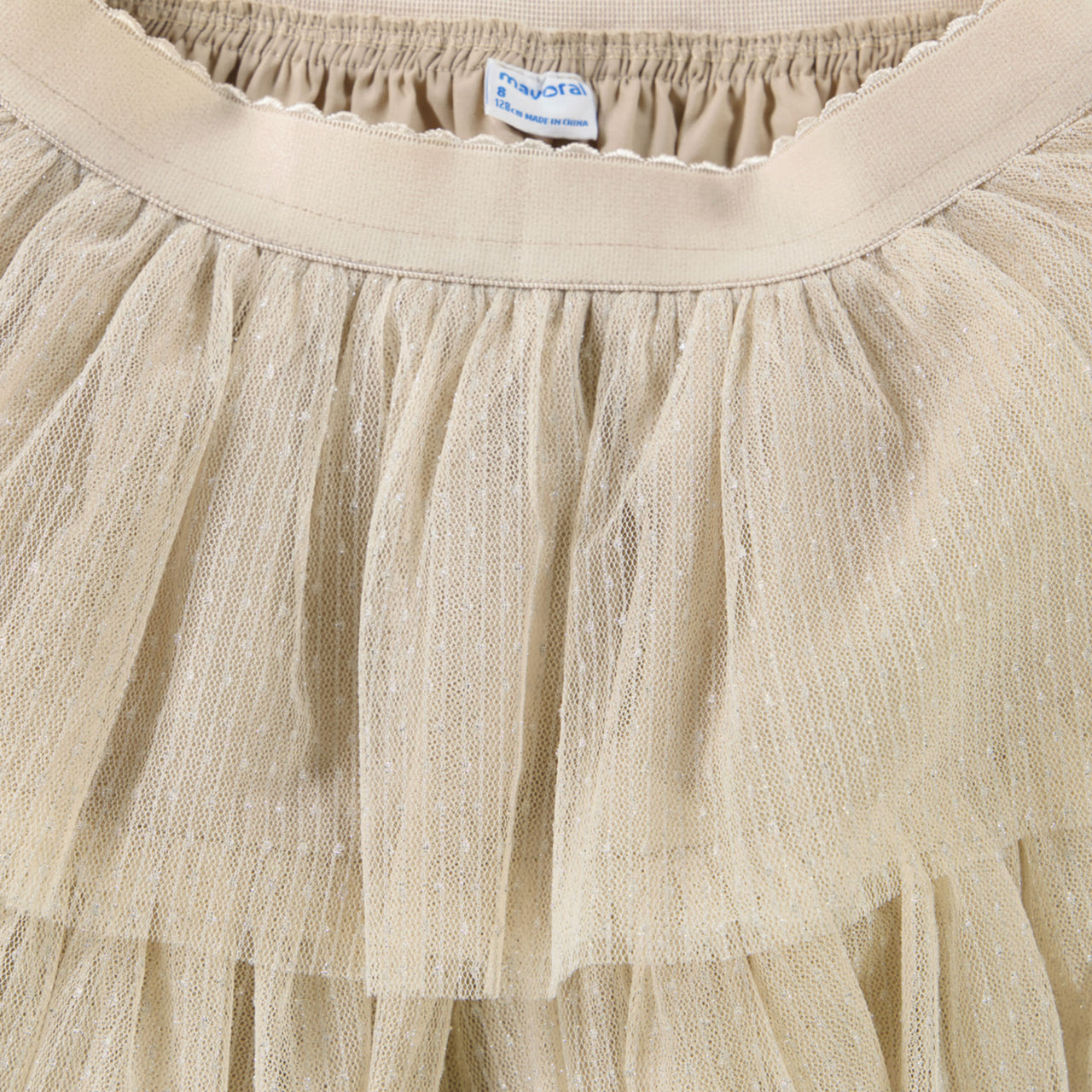 Mayoral Enfant Filles Jupe Beige Clair